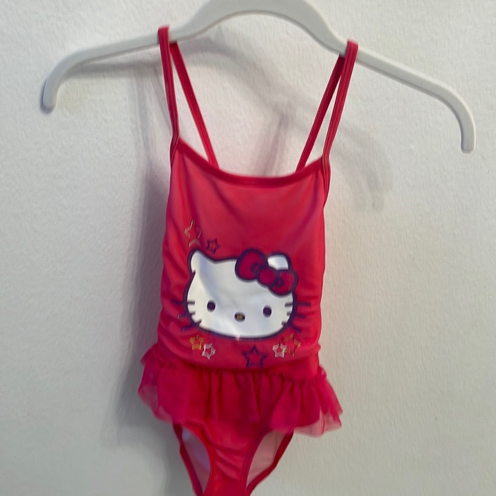 Girls hello kitty swimsuit
